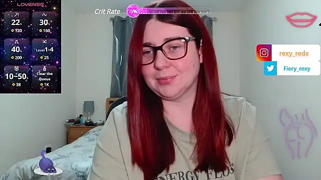 Fiery rexy online show from January 2025 09:36:01 PM