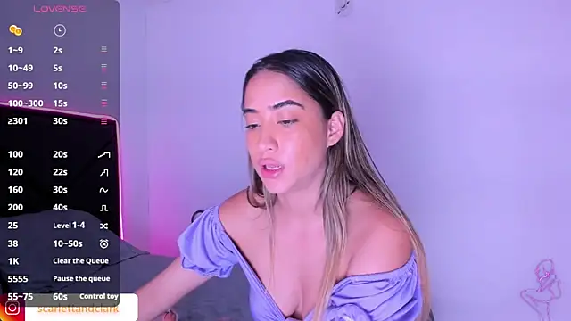 ScarlettAndClark online show from March 2025 11:37:01 PM