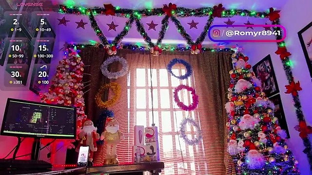 Romynahotx online show from December 2024 07:54:02 PM