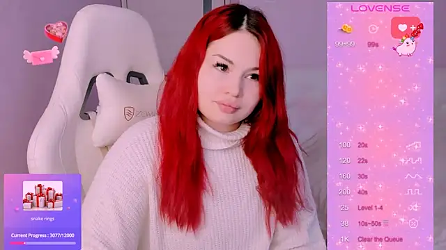 Snapshot of MissClarks chatting on January 2025 11:26:02 AM MissClarks online show from January 2025 11:26:02 AM