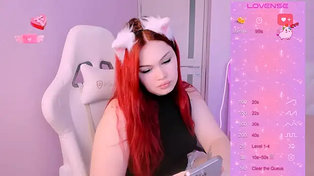 Snapshot of MissClarks chatting on February 2025 11:54:01 AM MissClarks online show from February 2025 11:54:01 AM