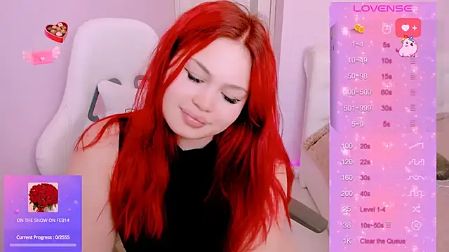 Snapshot of MissClarks chatting on February 2025 11:12:02 AM MissClarks online show from February 2025 11:12:02 AM