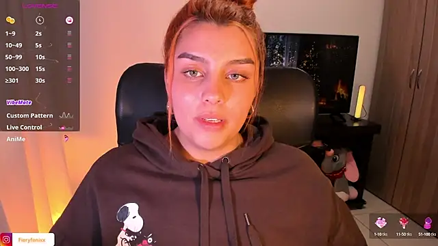 Snapshot of Fieryfenixx chatting on December 2024 08:00:01 AM Fieryfenixx online show from December 2024 08:00:01 AM