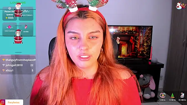 Snapshot of Fieryfenixx chatting on December 2024 07:18:02 AM Fieryfenixx online show from December 2024 07:18:02 AM
