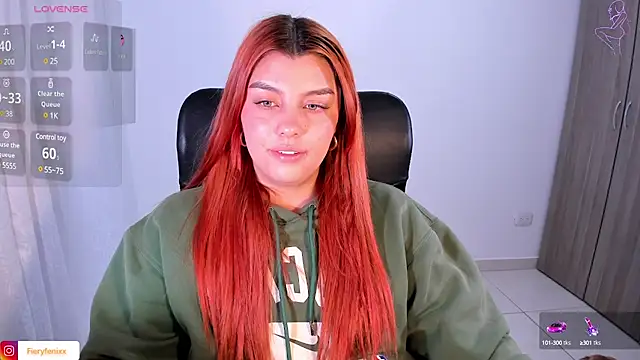 Snapshot of Fieryfenixx chatting on January 2025 11:24:01 PM Fieryfenixx online show from January 2025 11:24:01 PM