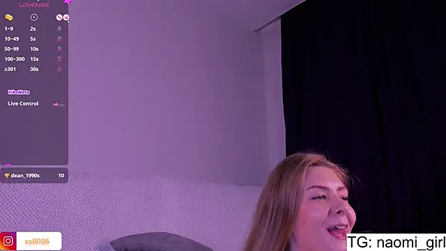 Naomi Girly online show from February 2025 05:21:02 AM