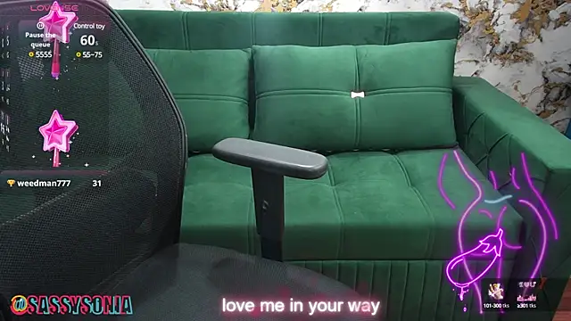 Snapshot of sassysonia chatting on February 2025 09:42:02 AM sassysonia online show from February 2025 09:42:02 AM