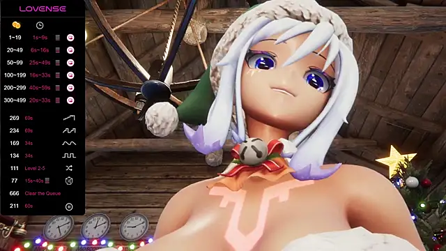 ElfieLove online show from December 2024 06:06:01 PM