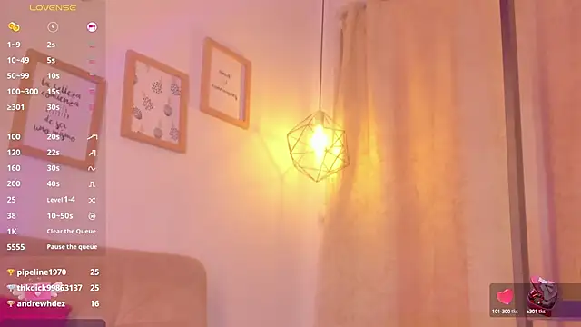 Chanttall  online show from February 2025 07:38:02 AM