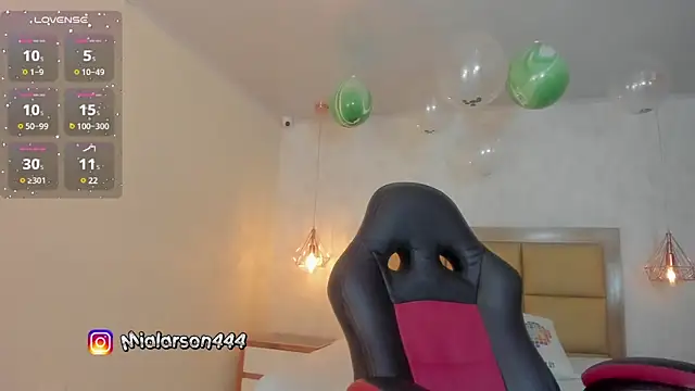 Snapshot of LARSONMIA chatting on January 2025 12:26:02 PM LARSONMIA online show from January 2025 12:26:02 PM