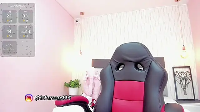 Snapshot of LARSONMIA chatting on January 2025 07:35:01 PM LARSONMIA online show from January 2025 07:35:01 PM