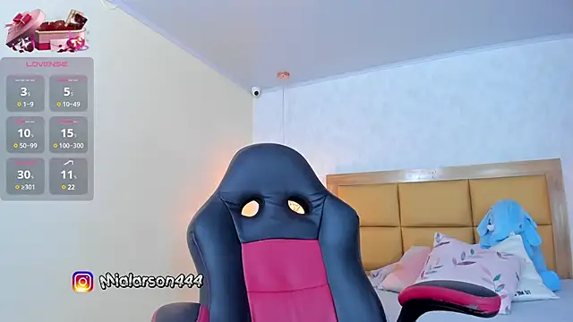 Snapshot of LARSONMIA chatting on February 2025 12:06:02 PM LARSONMIA online show from February 2025 12:06:02 PM