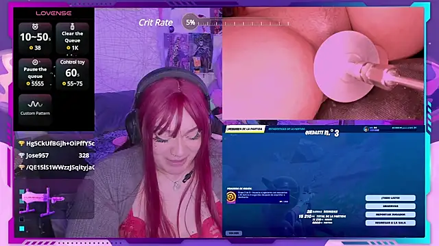 MegariaB online show from January 2025 06:37:01 AM