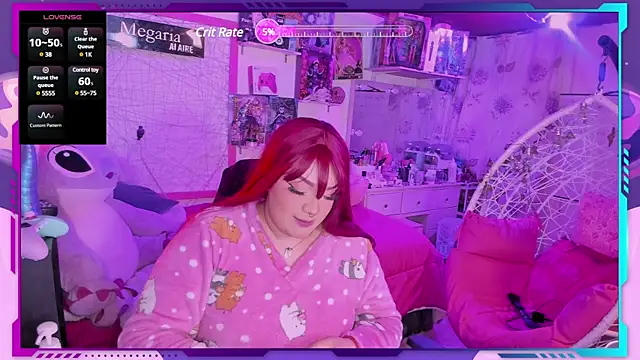 MegariaB online show from February 2025 05:05:02 AM