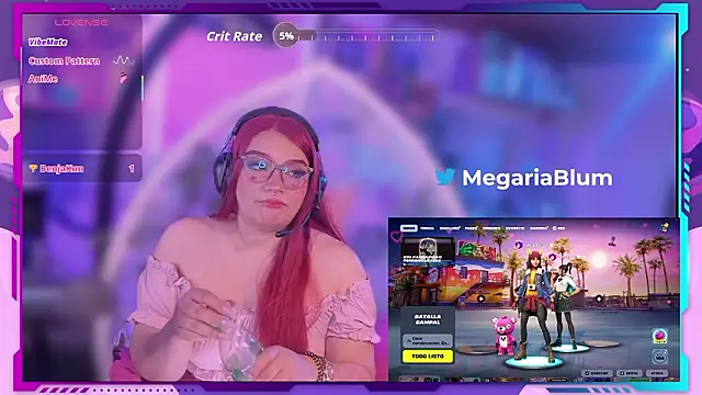 MegariaB online show from February 2026 04:53:01 AM