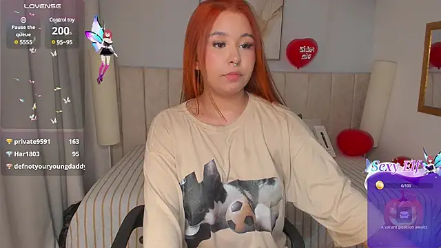 Atenea cuteee online show from February 2025 05:20:02 AM