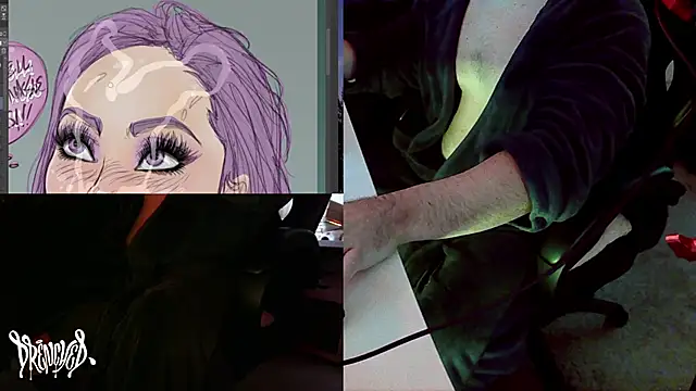 DrenchedArt online show from December 2024 05:05:02 PM