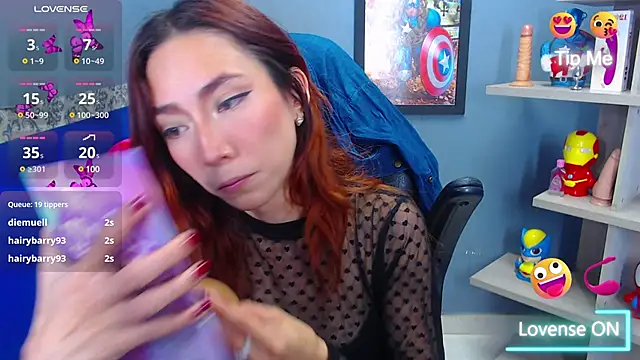 Erika Stevens online show from March 2025 07:05:01 PM