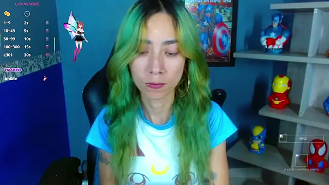 Erika Stevens online show from November 2025 12:00:01 AM