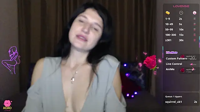 Alianna Solo Kisses online show from March 2025 03:06:01 PM