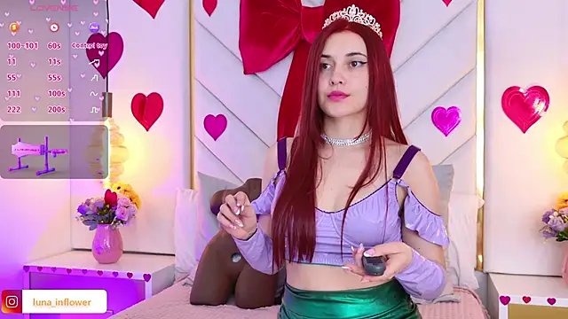 Flor delunaa online show from February 2026 12:56:02 PM