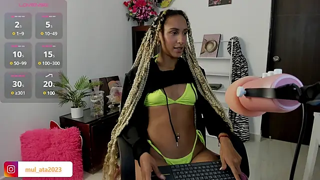 mulata 1ch online show from January 2025 11:10:01 PM