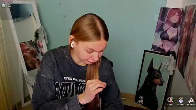 Molly sweetie online show from January 2025 10:09:02 AM