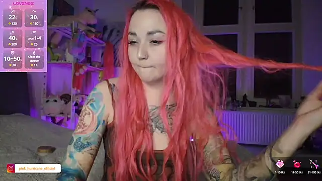 PinkHurricaneOfficial online show from January 2025 07:39:02 PM