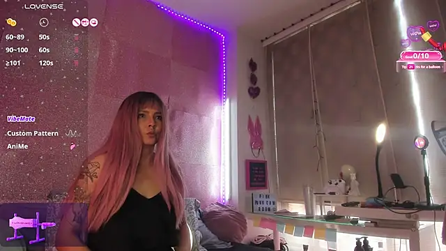 pink punk cam online show from March 2025 03:36:02 PM