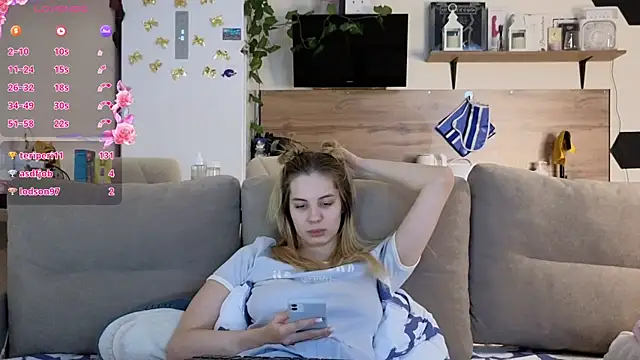 Girl alone home online show from March 2025 04:47:02 AM