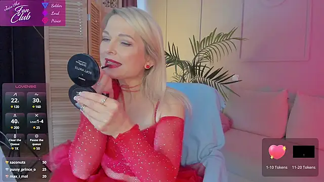 Gloria Lovely online show from March 2025 02:12:02 PM