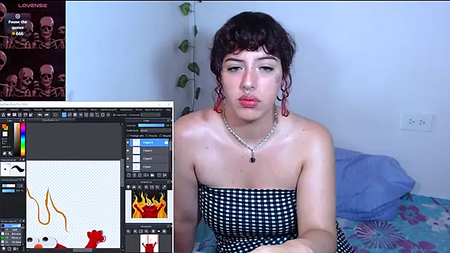 Snapshot of Eli666uwu chatting on December 2024 08:53:01 PM Eli666uwu online show from December 2024 08:53:01 PM