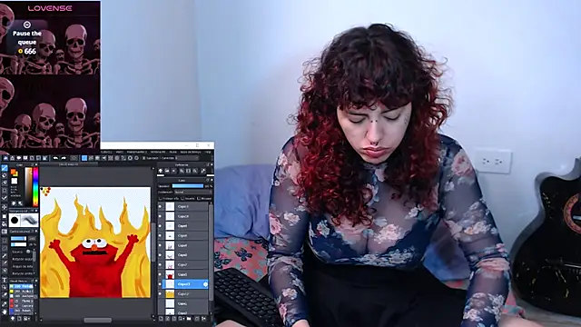 Snapshot of Eli666uwu chatting on January 2025 04:54:01 PM Eli666uwu online show from January 2025 04:54:01 PM