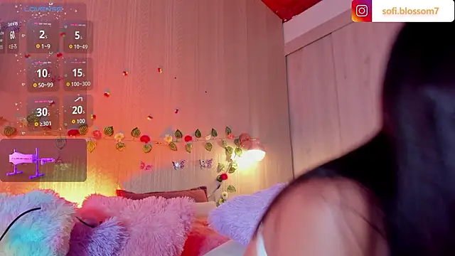 Sofi Blossom online show from March 2026 08:25:02 PM