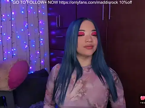 Snapshot of MaddisRock chatting on February 2025 04:00:02 PM MaddisRock online show from February 2025 04:00:02 PM