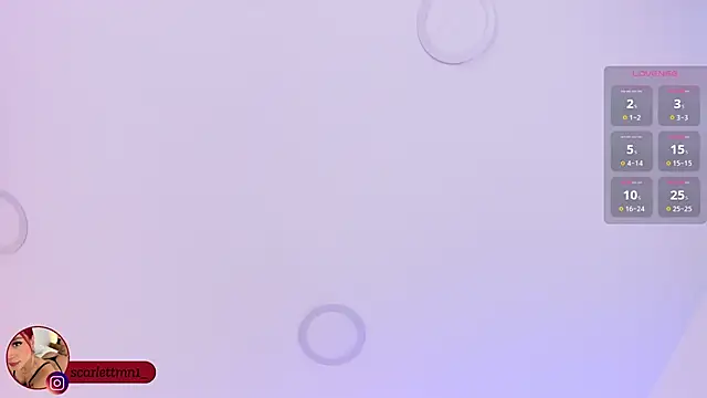 Scarlett Morgan  online show from October 2025 07:47:02 PM