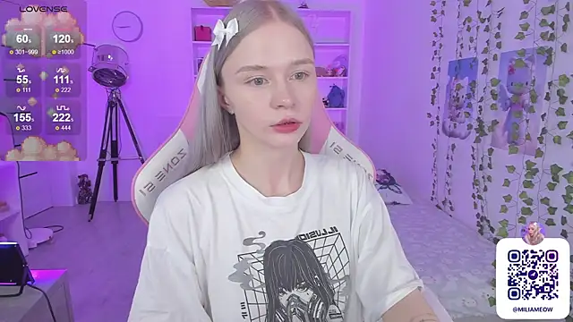 Milia Parker online show from December 2024 11:20:01 PM