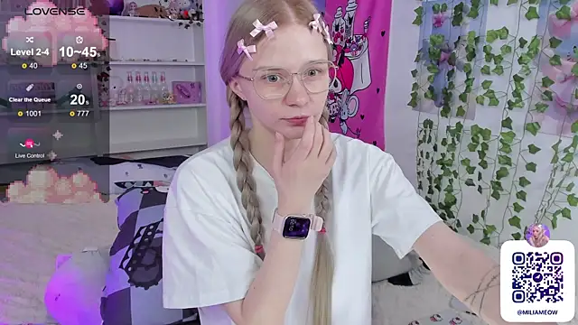 Milia Parker online show from February 2025 04:59:02 AM