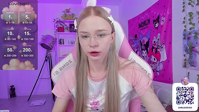 Milia Parker online show from February 2025 05:41:01 AM