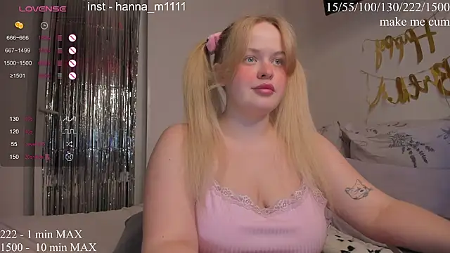 Snapshot of HANNA_MONTANAS chatting on March 2026 06:11:01 PM HANNA MONTANAS online show from March 2026 06:11:01 PM