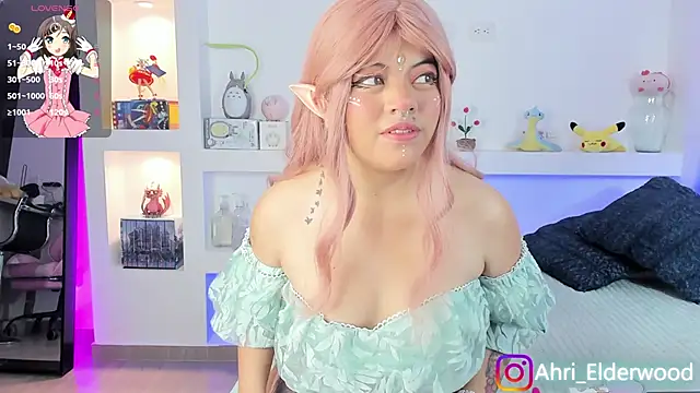 Ahri Elderwood online show from December 2024 03:22:02 AM