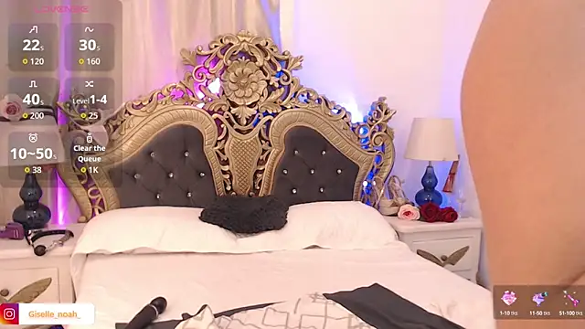 Giselle Noah online show from September 2025 08:00:02 PM