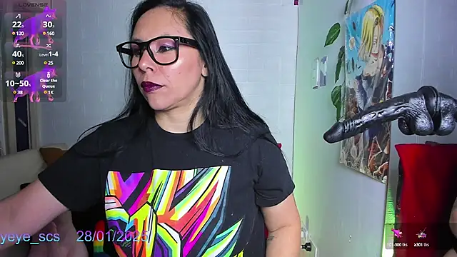 Snapshot of Yeye_scs chatting on January 2025 12:43:01 PM Yeye scs online show from January 2025 12:43:01 PM