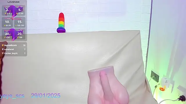 Snapshot of Yeye_scs chatting on January 2025 03:58:01 PM Yeye scs online show from January 2025 03:58:01 PM