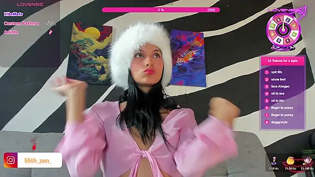 Lilith Zen online show from November 2025 01:29:02 PM