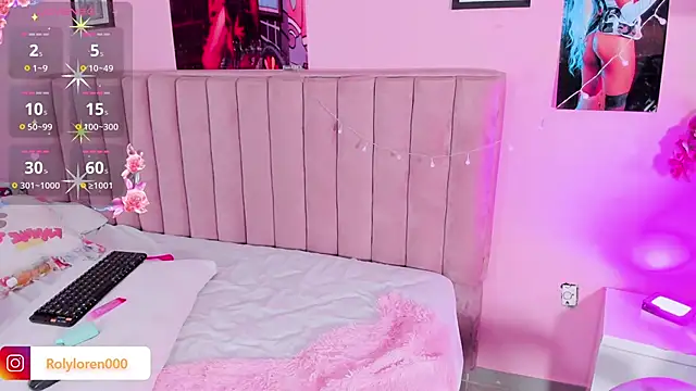 Snapshot of RolyLoren chatting on December 2024 02:10:02 AM RolyLoren online show from December 2024 02:10:02 AM