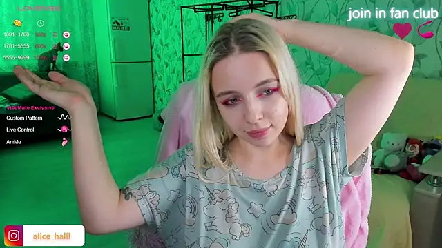 Alice Halle online show from December 2024 03:47:01 PM