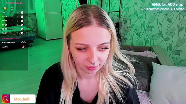 Alice Halle online show from January 2025 08:54:02 PM