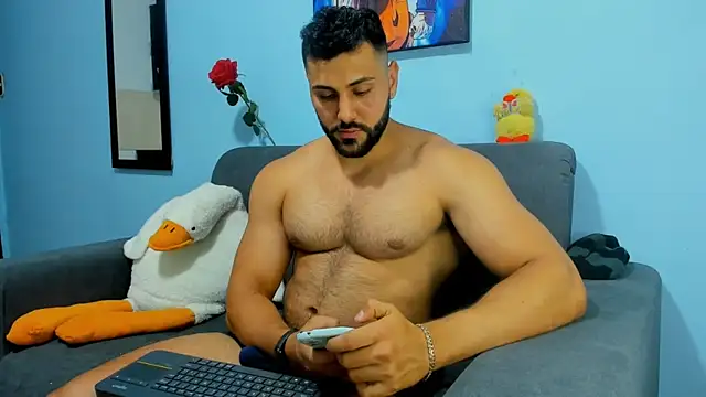 ETHAN ROX online show from February 2025 07:38:01 PM