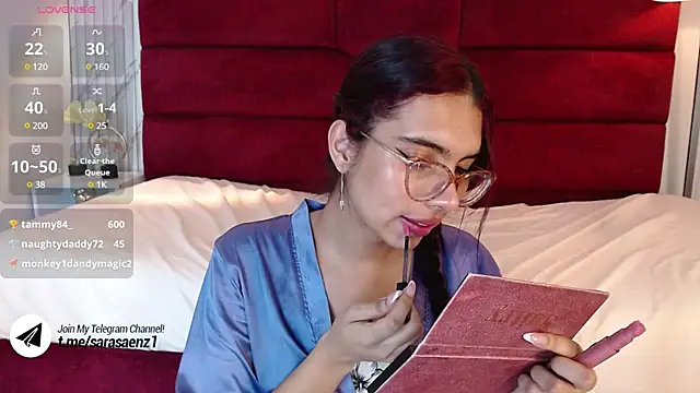 sara saenz99 online show from January 2025 10:44:02 PM